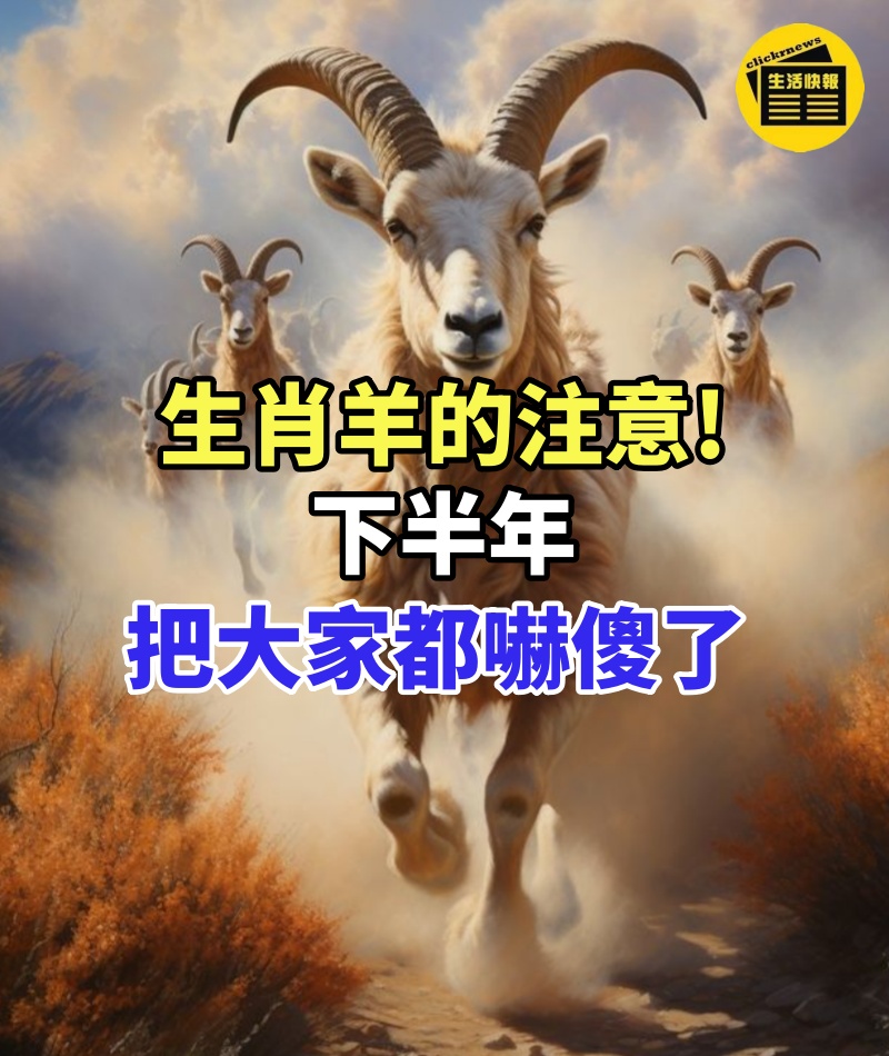 生肖羊的注意:2025年下半年把大家都嚇傻了